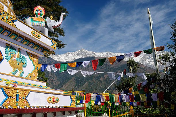 Kalaczakra temple in Dharamsala, McLeod Ganj.